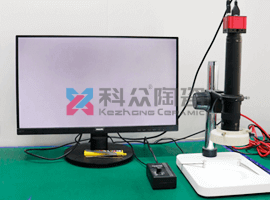 氧化鋯陶瓷放料閥顯微鏡檢測